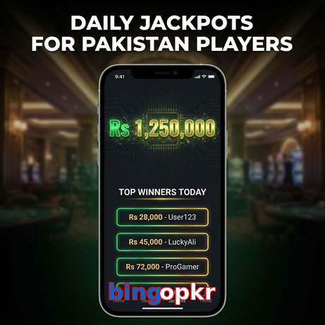 Game list for Bingopkr win section